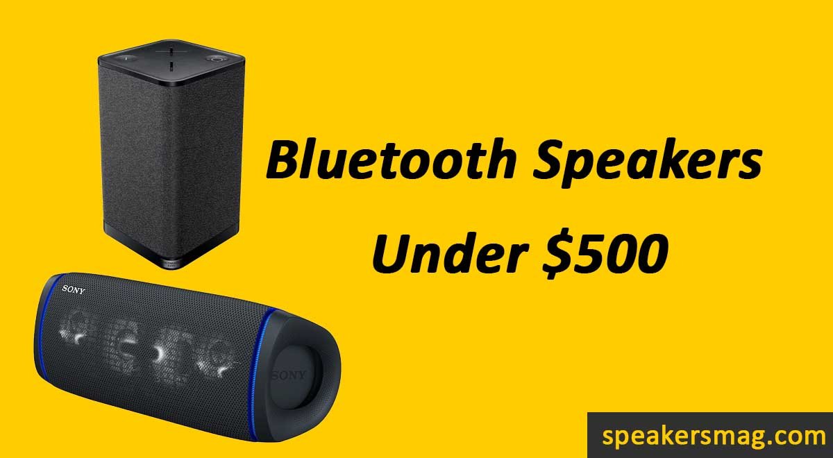 Best Bluetooth Speakers Under 500