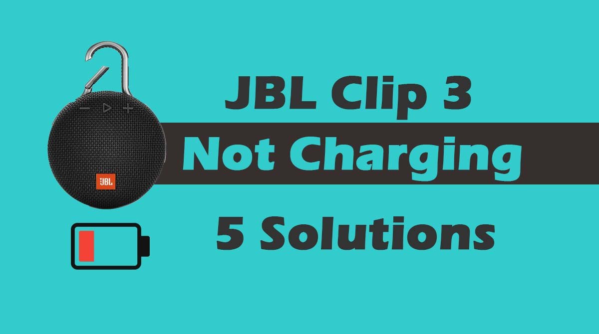 JBL Clip 3 Not Charging