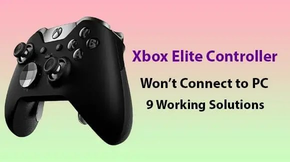 Xbox Elite Controller not Connecting to PC